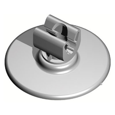 NONMET WELD CLIP 8 PVC GREY COVD