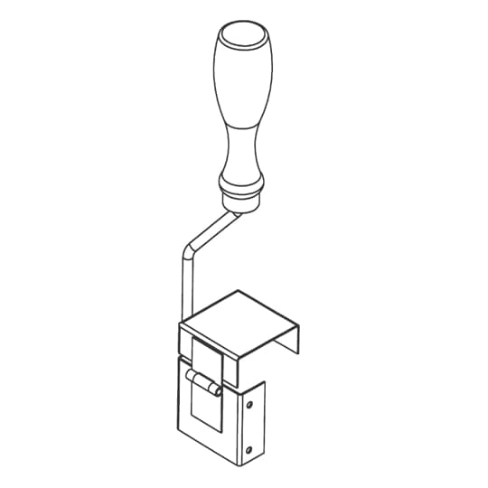 F/WELD HANDLE CLAMP 2MOLDS