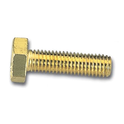 M8X16 HEX HEAD BRASS SETSCREW