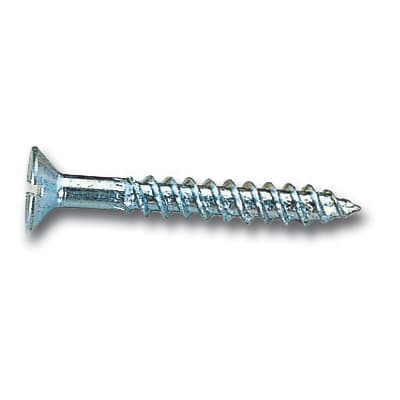 1 1/2'XNO. 10 CSK BRASS WOODSCREW