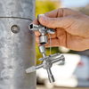 KNIPEX 00 11 01 TwinKey® Control Cabinet Key for all standard cabinets and shut-off systems 92 mm