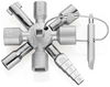KNIPEX 00 11 01 TwinKey® Control Cabinet Key for all standard cabinets and shut-off systems 92 mm