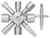 KNIPEX 00 11 01 TwinKey® Control Cabinet Key 92 mm
