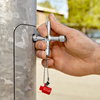 KNIPEX 00 11 03 Control Cabinet Key for all standard cabinets and shut-off systems 76 mm