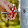 KNIPEX 00 11 06 V01 Universal Key "Construction" for all standard cabinets and shut-off systems 90 mm (self-service card/blister)
