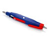 KNIPEX 00 11 07 Pen-Style Control Cabinet Key for all standard cabinets and shut-off systems 145 mm (self-service card/blister)