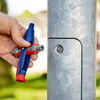 KNIPEX 00 11 07 Pen-Style Control Cabinet Key for all standard cabinets and shut-off systems 145 mm (self-service card/blister)