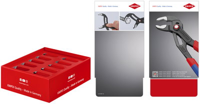 KNIPEX 00 18 01 V25 LE Counter Display empty for 10 x 87 21 250