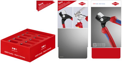 KNIPEX 00 18 01 V40 LE Counter Display empty for 10 x 95 1X 160