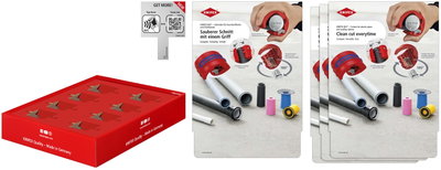 KNIPEX 00 18 01 V43 LE Counter Display empty for 8 x 90 22 10 BK