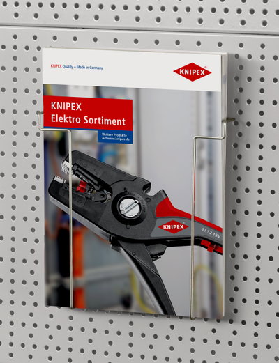 KNIPEX 00 19 36 Brochure Holder for pegborads