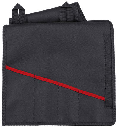 KNIPEX 00 19 55 S6 LE Roll-up case for pliers wrenches empty 4 compartments 330 mm