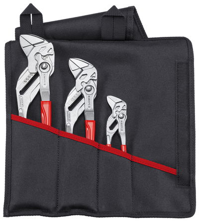 KNIPEX 00 19 55 S7 Set of Pliers Wrenches 1 x 87 01 150, 1 x 87 01 250, 1 x 87 01 300 330 mm