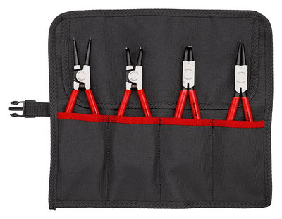 KNIPEX 00 19 56 Set of Circlip Pliers 4 parts