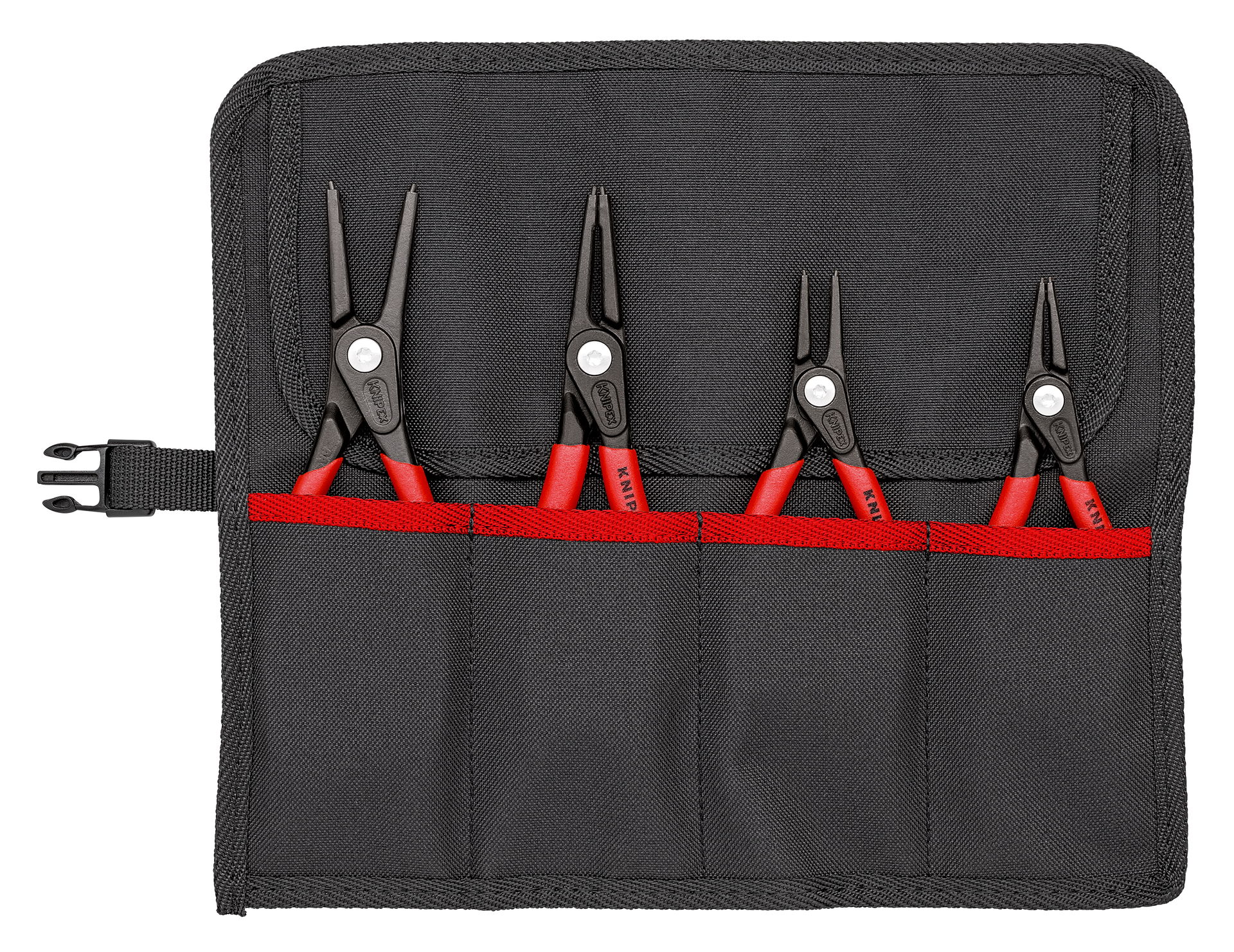 KNIPEX 00 19 57 Set of Circlip Pliers 4 parts 