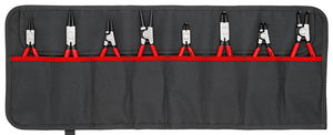 KNIPEX 00 19 58 V01 Set of Circlip Pliers 8 parts (self-service card/blister)