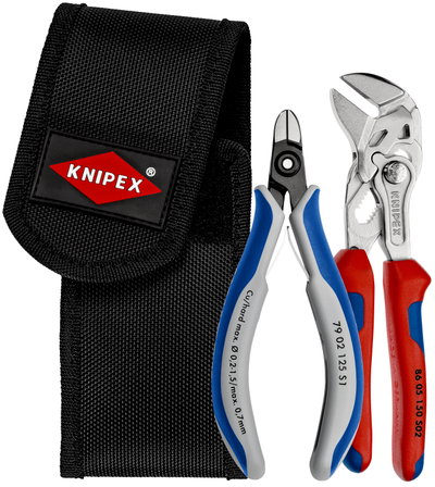 KNIPEX 00 19 72 V01 Cable Tie Cutting Set 1 x 86 05 150 S02, 1 x 79 02 125 S1