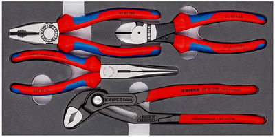KNIPEX 00 20 01 V15 Set of pliers in a foam tray