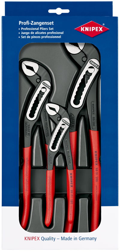 KNIPEX 00 20 09 V03 Alligator® Set 1 x 87 01 150, 1 x 87 01 250, 1 x 87 01 300 (self-service card/blister)