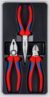 KNIPEX 00 20 11 Assembly Set 1 x 87 01 150, 1 x 87 01 250, 1 x 87 01 300 (self-service card/blister)