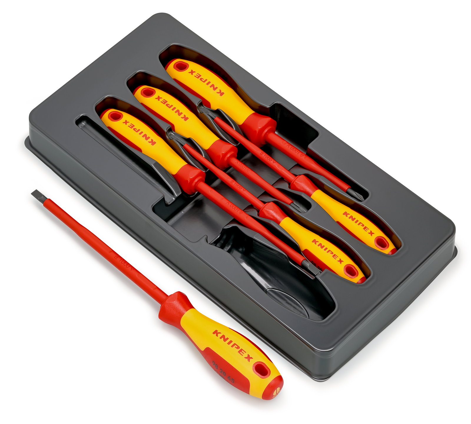 KNIPEX 00 20 12 V01 Screwdriver Set 6 parts  – Image 2 of 2