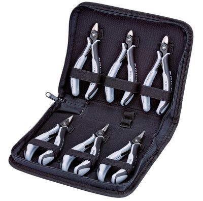 KNIPEX 00 20 16 P ESD Case for Electronics Pliers with tools for work on electronic components