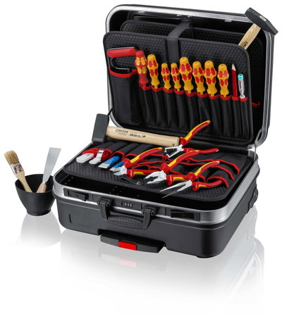 KNIPEX 00 21 06 HL S Tool Case "BIG Basic Move" Electric 24 parts