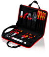 KNIPEX 00 21 11 Tool Bag "Compact" Electric 14 piece