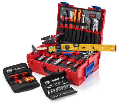 KNIPEX 00 21 19 LB E L-BOXX® Electric 63 parts