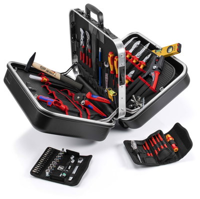 KNIPEX 00 21 42 Tool Case "BIG Twin" Electric 20 parts