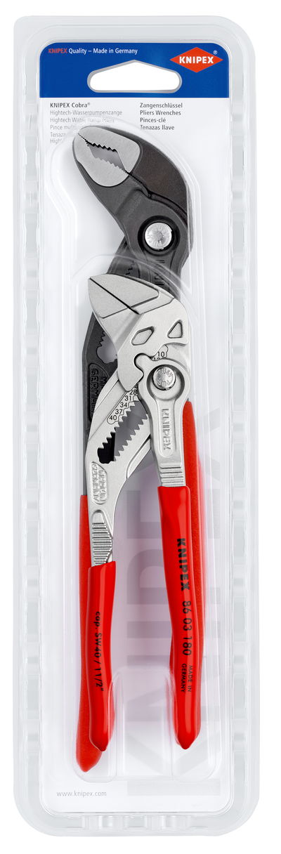 KNIPEX 00 31 20 V03 Set of pliers 1 x 86 03 180, 1 x 87 01 250