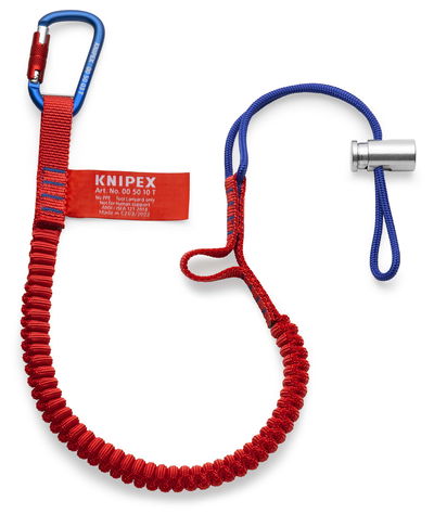 KNIPEX 00 50 12 T BK Lanyard with fixated carabiner