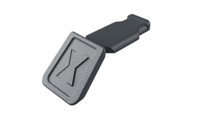 KNIPEX 00 61 10 CA ColorCode Clips anthracite (10 pieces) 21 mm