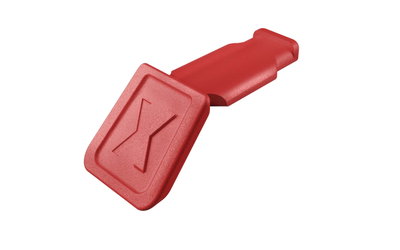 KNIPEX 00 61 10 CR ColorCode Clips red (10 pieces) 21 mm