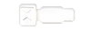KNIPEX 00 61 10 CW ColorCode Clips white (10 pieces)  21 mm
