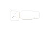 KNIPEX 00 61 10 CW ColorCode Clips white (10 pieces) 21 mm