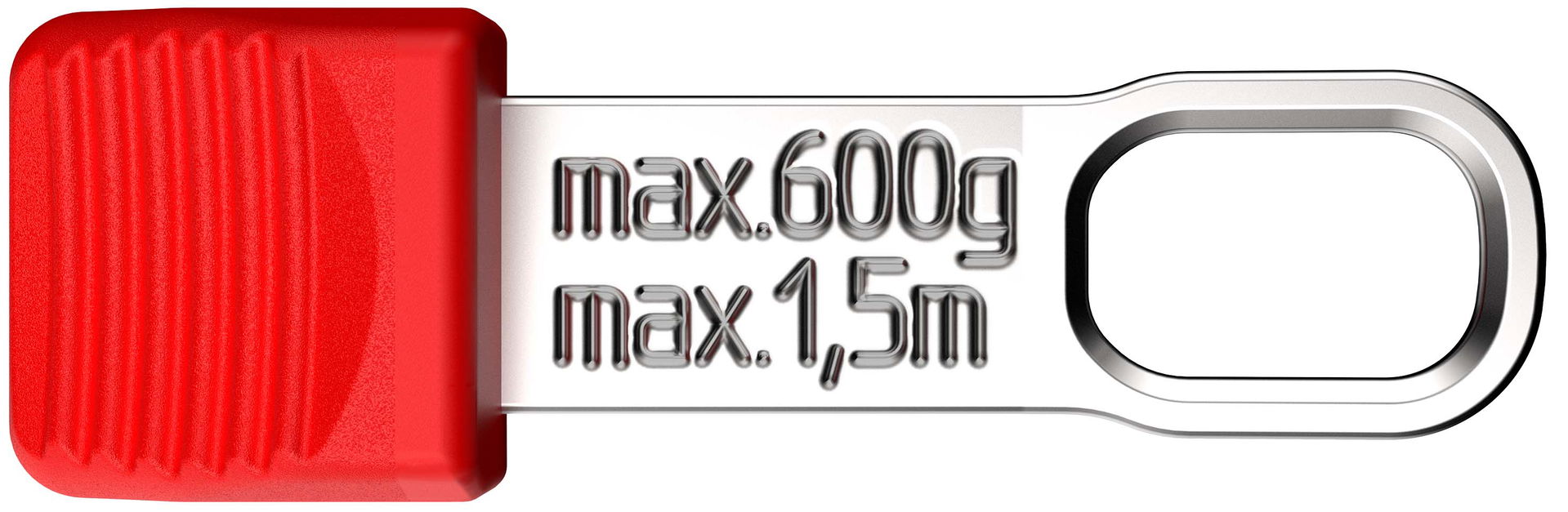 KNIPEX 00 62 10 TR TetheredTool Clips red (10 pieces)  30 mm