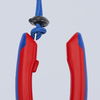 KNIPEX 00 62 10 TR TetheredTool Clips red (10 pieces) 30 mm