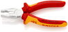 KNIPEX 01 06 160 Combination Pliers Chrome Vanadium insulated with multi-component grips, VDE-tested chrome-plated 160 mm