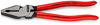 KNIPEX 02 01 225 SB High Leverage Combination Pliers plastic coated black atramentized 225 mm (self-service card/blister)
