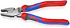 KNIPEX 02 02 200 SB High Leverage Combination Pliers with comfort handles black atramentized 200 mm