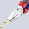 KNIPEX 02 05 200 High Leverage Combination Pliers with comfort handles chrome-plated 200 mm