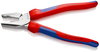 KNIPEX 02 05 225 High Leverage Combination Pliers with multi-component grips chrome-plated 225 mm