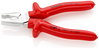 KNIPEX 02 07 200 High Leverage Combination Pliers with dipped insulation, VDE-tested chrome-plated 200 mm