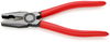 KNIPEX 03 01 200 Combination Pliers plastic coated black atramentized 200 mm