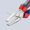 KNIPEX 03 05 200 SB Combination Pliers with comfort handles chrome-plated 200 mm