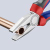 KNIPEX 03 05 200 SB Combination Pliers with comfort handles chrome-plated 200 mm