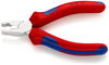 KNIPEX 08 05 110 Mini Combination Pliers with multi-component grips chrome-plated 110 mm