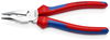 KNIPEX 08 25 185 Needle-Nose Combination Pliers with multi-component grips chrome-plated 188 mm