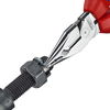 KNIPEX 08 25 185 Needle-Nose Combination Pliers with multi-component grips chrome-plated 188 mm